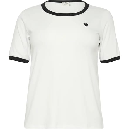 Dames-T-shirt KAFFE Curve KCLiana