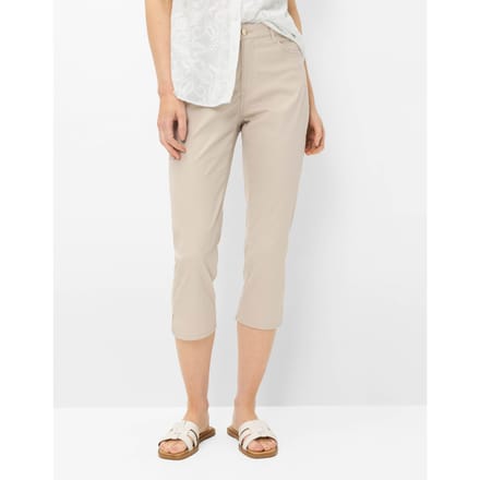 Brax Dames Cap  Style MARY C SOFT GREIGE, lichtbeige, maat 48L