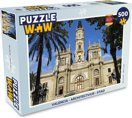 Puzzel Valencia - Architectuur - Stad - Legpuzzel - Puzzel 500 stukjes