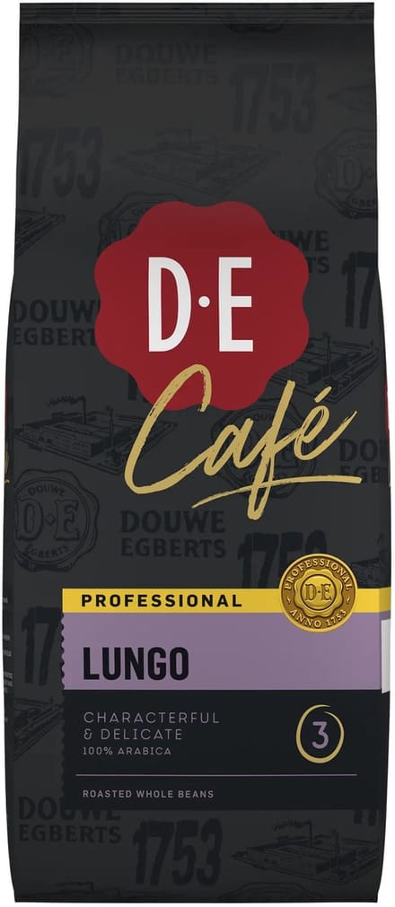 Douwe Egberts Café Lungo Bonen - 8x 1 kg