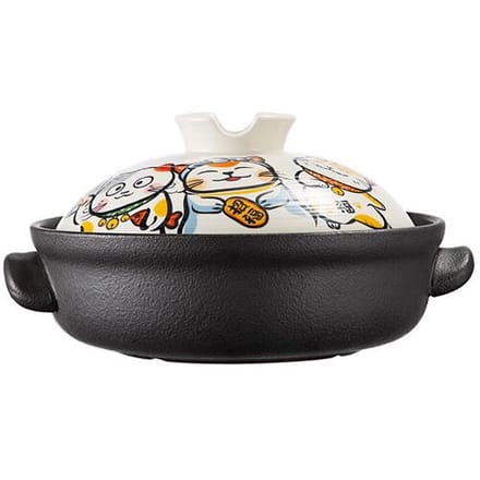 COOKER KING Stoofpan - Japanse stijl - Keramisch - 1,5L