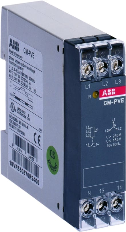 ABB CM-PVE 1SVR550871R9500 Bewakingsrelais