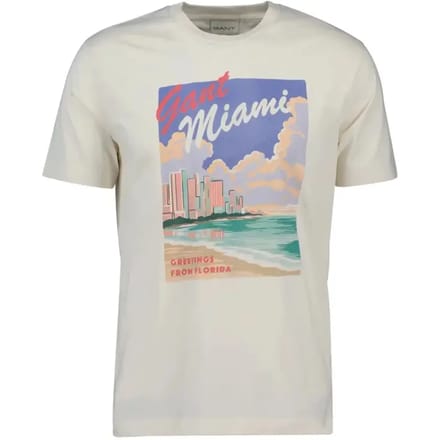 Katoenen T-shirt Gant Graphic