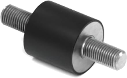 Rubbermagazijn - Trillingsdemper - Type A - 8x8mm - M3 - Set 10 stuks