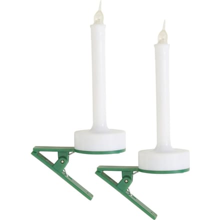 VBS LED kerstboomkaars met clip, 2 stuks
