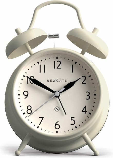 Newgate The new Covent Garden wekker klok linnen wit