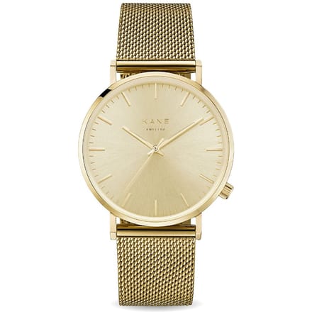 Kane Watches | Gold Rush Gold Mesh