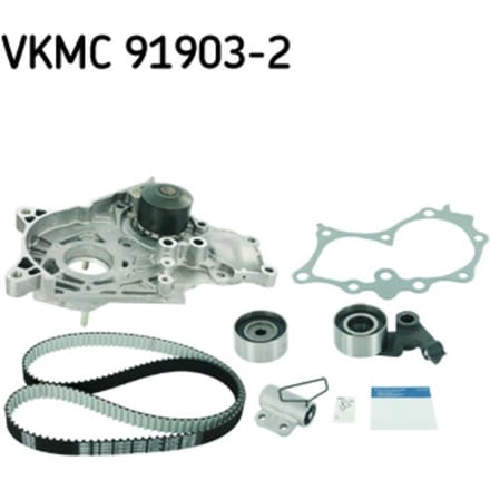 Waterpomp+distributieriem set SKF VKMC 91903-2