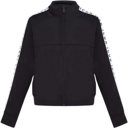 Dsquared2 getapete mouwen Dean Sport Fit zwarte jas