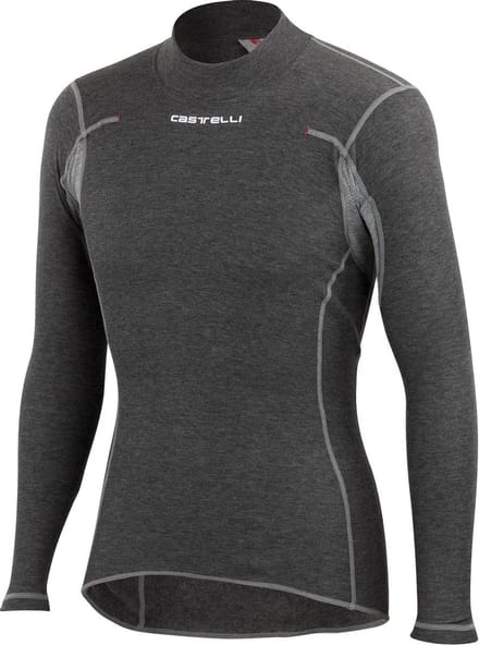 Castelli Thermoshirt - Maat L  - Mannen - zwart
