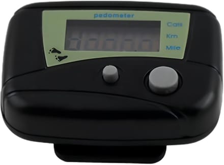 Stappenteller Activiteit Meter - Digitaal Loop Tracker - Fitness Doelen - Geavanceerde Sensor - 5.5 x 4.5 x 2.5 cm