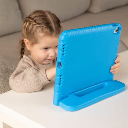 imoshion Kidsproof Backcover met handvat voor de Samsung Galaxy Tab A8 - Blauw