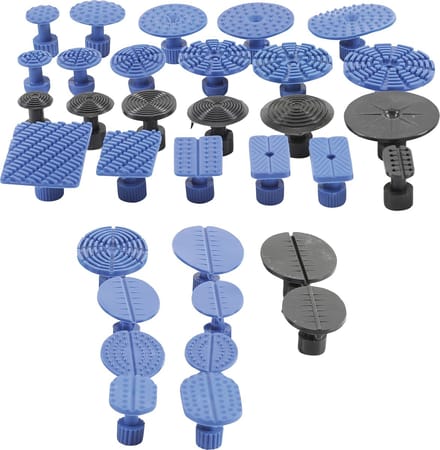 BGS Uitdeukpads voor BGS 865 33 delig