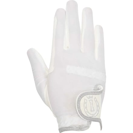 Imperial Riding - Handschoenen Summer Snap - Magnetische Sluiting - Wit - L