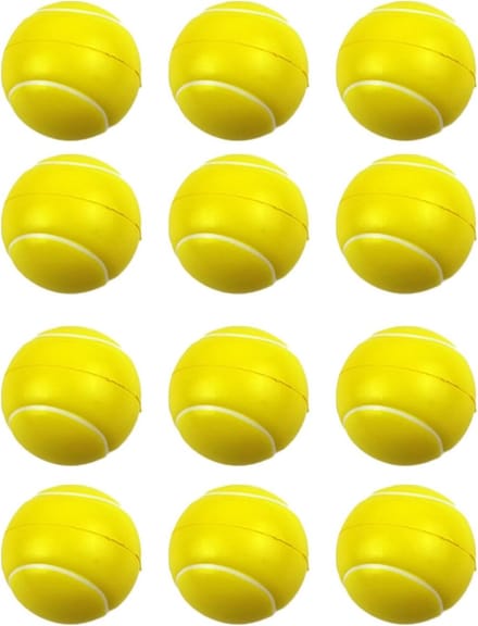 Schuim Tennisballen - Trainingsballen Elastisch - Beginner Training - Zachte Schuimspons Materiaal - Diameter 5 cm - Groen