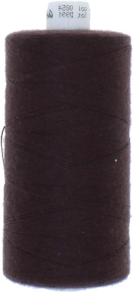 Naaigaren Rol - Polyester Garen - Kleding Maken - Hoge Scheurvastheid - 1000 Meter - Bruin