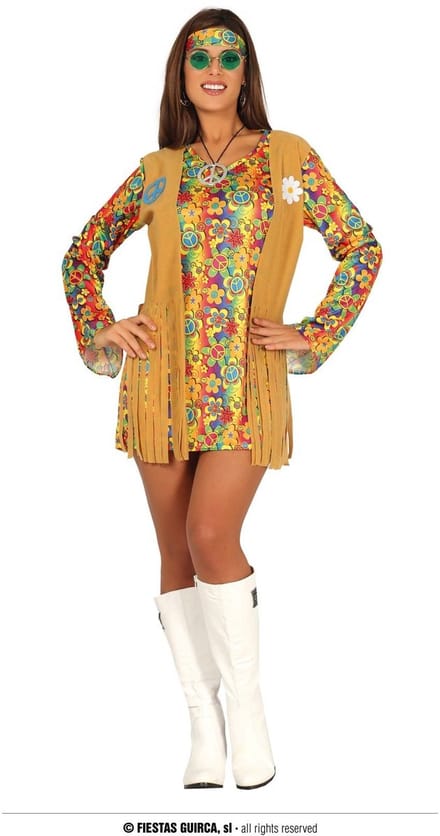 Hippie Outfit Kort Nova - Maat S