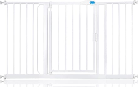 Bettacare Auto-Close Klemhek, Hondenhekje, 139.8cm - 146.8cm, Wit