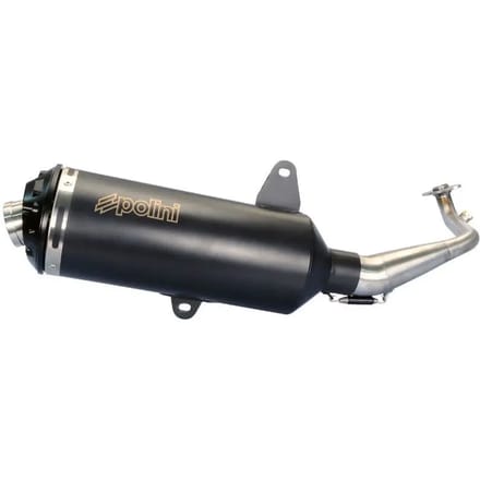 Pot d échappement Polini pour Scooter Sym 125 GTS 2006 à 2007 Noir / 190.0049 Neuf