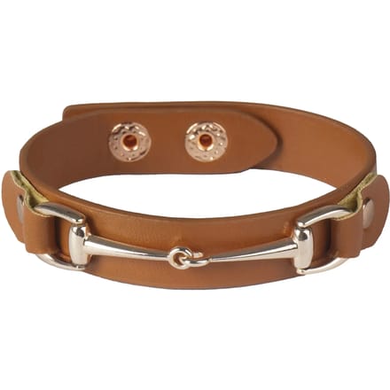 Leren armbanden met bit HORKA