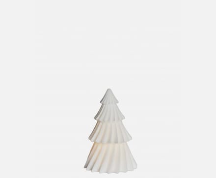 Sirius Olivia Kerstboom Boom Kerst - LED lamp - decoratie - wit - Ø11xH16 cm