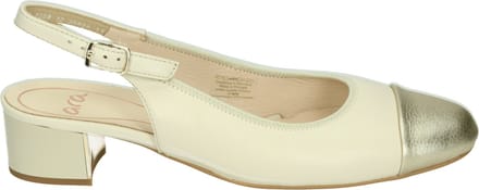 Ara 1235823 - Pumps - Kleur: Wit/beige - Maat: 37.5