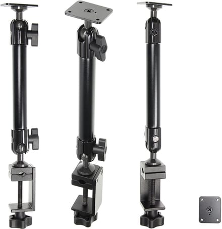Pedestal Mount Lite Small clamp mount, 345mm.