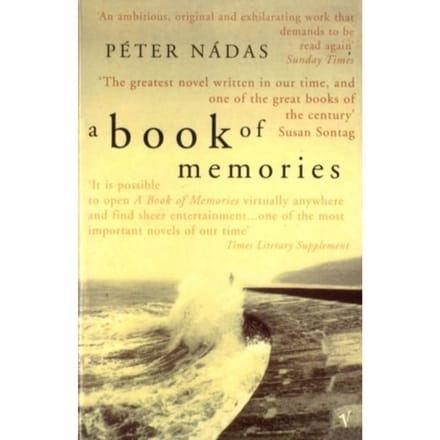 A Book Of Memories - Peter Nadas