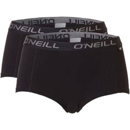 O'Neill Boxershort Dames 2-Pack Zwart - Maat S