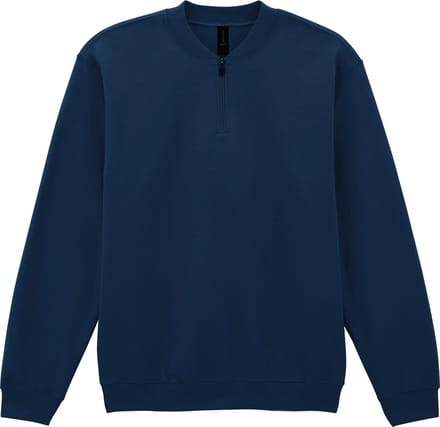 Gildan 1/4 zip fleece sweater GISF008 - Navy - S