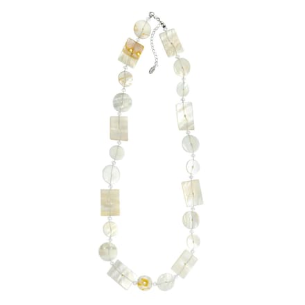 Behave - Lange ketting met schelpen - 79 cm