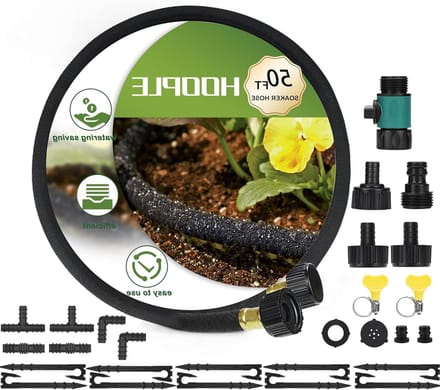 Soaker Hose - Druppelslang - Tuin Bewateren - 80% Waterbesparing - 15 Meter - Zwart