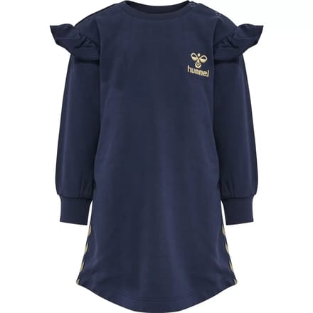 Hummel kinderjurk met korte mouwen Hmlsigne Sweat Dress 215529