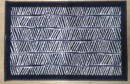 FOTAPIJT - Badmat - Bedrukte deurmat - Binnen - Termo Antislip - 40x60 cm - 6 mm - Wasbaar - Polyamide