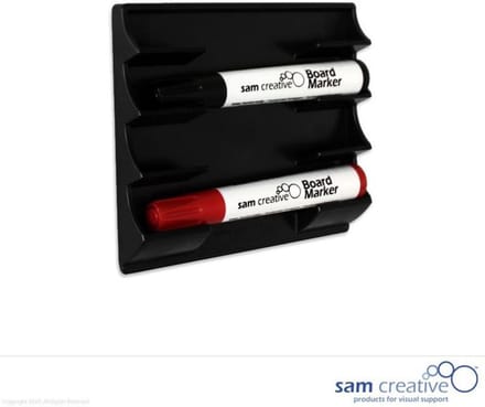 Whiteboard Boardmarkerhouder Magnetisch Zwart