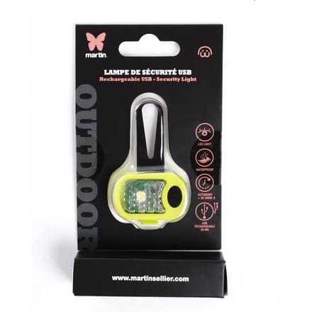 USB veiligheid lamp Martin Sellier