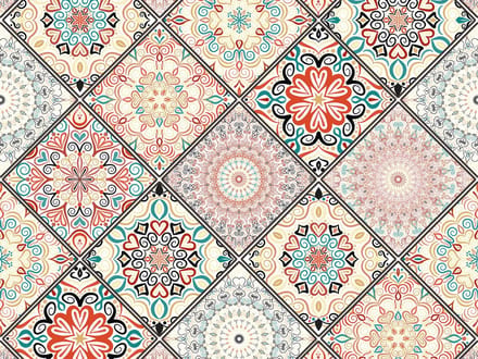 Vinyl | Vloerkleed vinyl | 2 | 170x170 cm