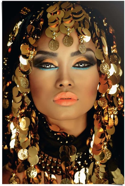 Poster Arabische Prinses - 91,5 x 61 - Papier - REINDERS