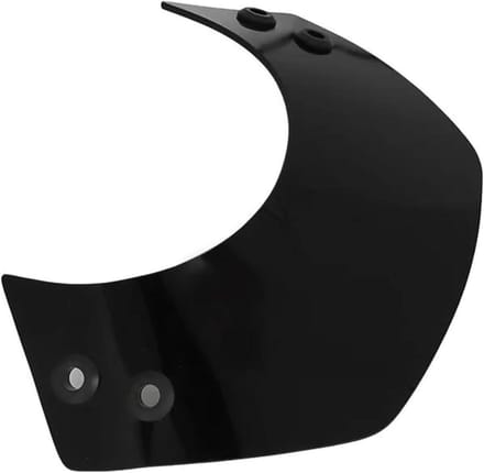 Motorfiets Windscherm - Scooter Flyscreen - Comfortabel Rijden - Windgeluid Verminderen - 1x1x1 cm - Transparant