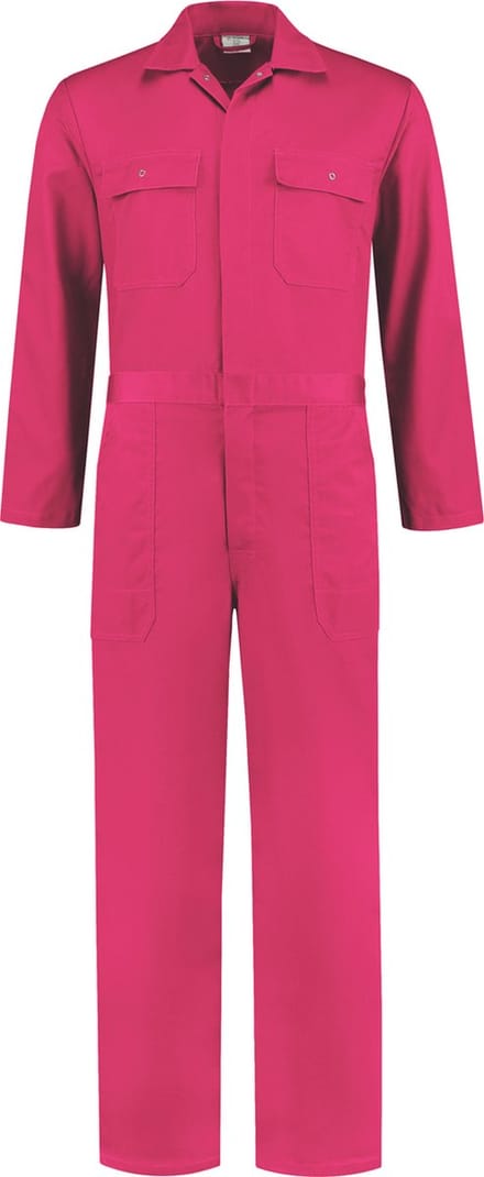 EM Workwear Overall pol/kat Fuchsia - Maat 48