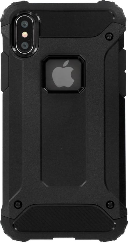 Mobiparts Rugged Shield geschikt voorApple iPhone X/10 Apple iPhone Xs - Zwart