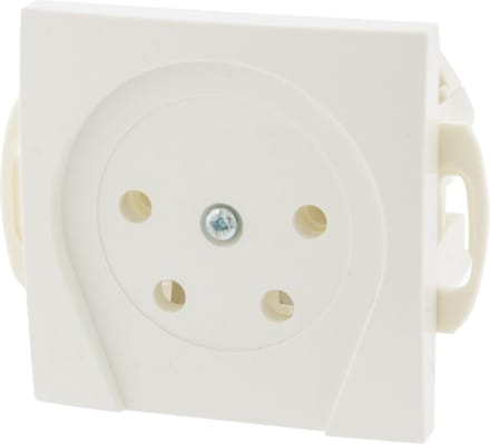Berker S1 Telefoon/Data Wandcontactdoos - Inbouw - Telefoon - Polarwit