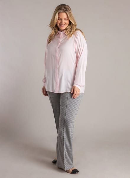 YEST CURVE Judit Tops - Pale Pink - maat X-0(44)