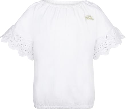 No Way Monday - Meisjes shirt - White - Maat 110