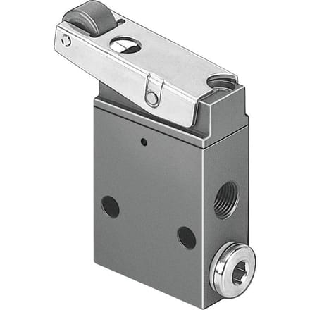 Festo 3/2 NC Monostabiele Rollenhevelklep G1/8 151L/Min - 2272