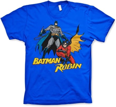 Batman & Robin T-shirt blauw