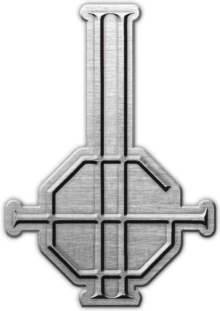 Ghost - Grucifix Pin - Zilverkleurig