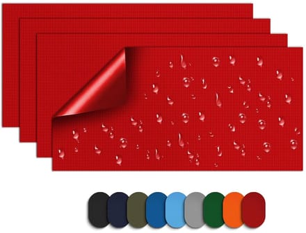 Jas Reparatiepatches - Kleding Plakkers - Scheuren Herstellen - Waterdicht Nylon - 4 Stuks