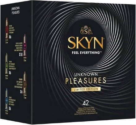 Skyn Feel Everything Unknown Pleasure Limited Edition Non-Latex Condoms