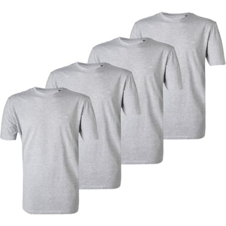 McGregor Premium T-shirt 4-pack Grey Taglia: XXL | Magliette basic Outlet | Uomo | Grigio